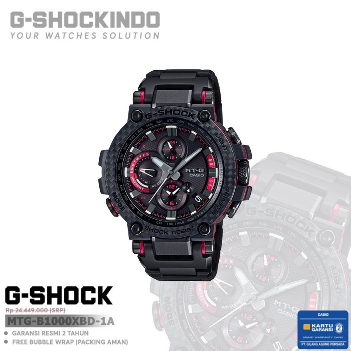 ✅Sale Casio G-Shock Mtg-B1000Xbd-1A / Mtg-B1000Xbd-1Adr Original Diskon
