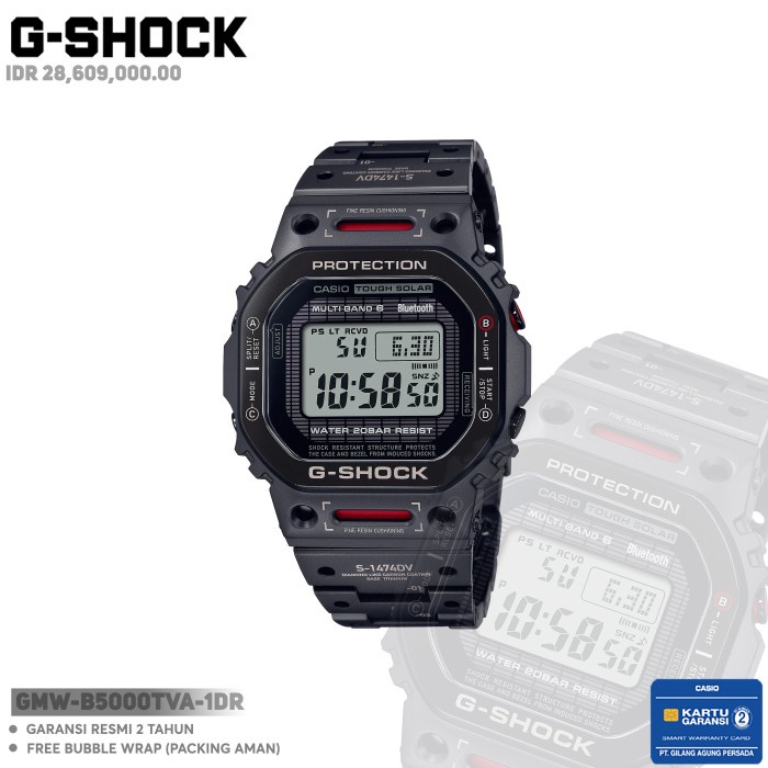 ✅Ready Casio G-Shock Gmw-B5000Tva-1Dr Original Bisa Gojek