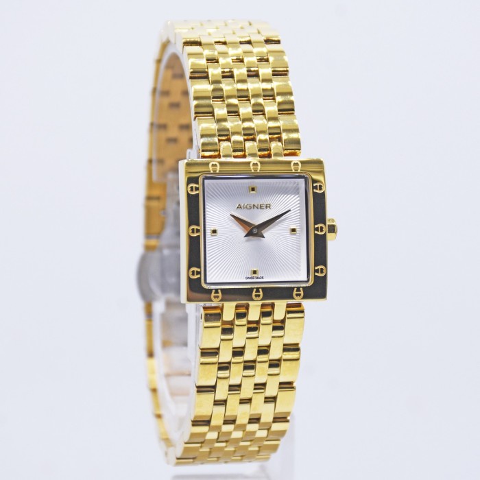 ✅Baru Jam Tangan Wanita Aigner Modica Arwlg2101404 Gold Originlal Limited