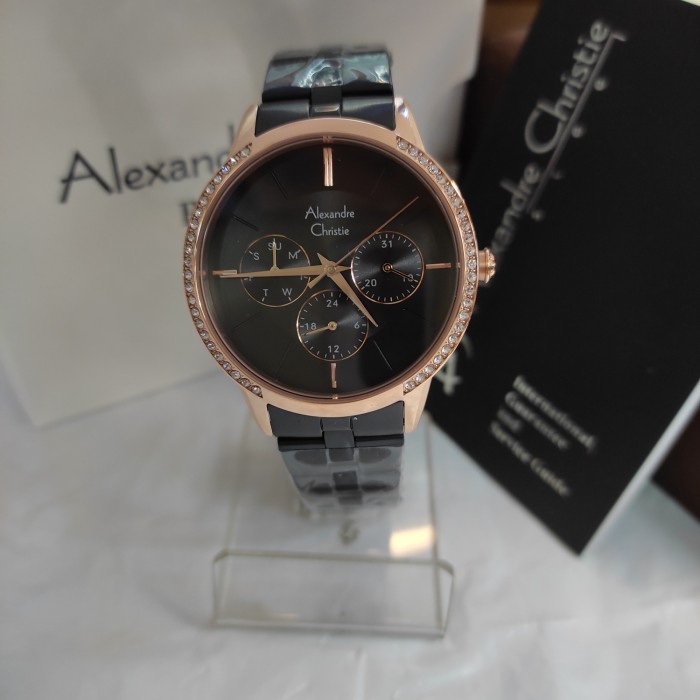 ✅New Jam Wanita Original Alexandre Christie Ac 2988 Bf All Stainless Steel Limited