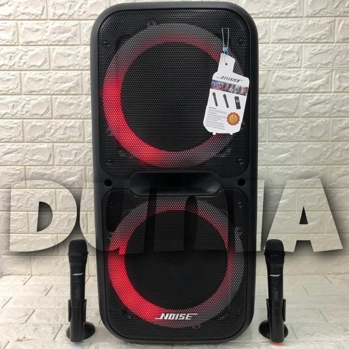 Speaker Portable Wireless Noise 899 S Original 2 X 12 inch Bluetooth