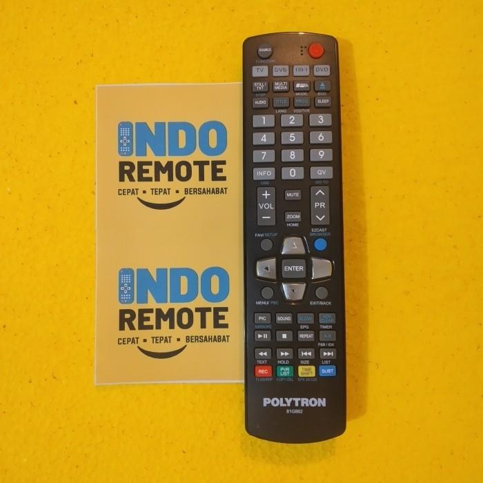 Remote Tv Polytron 81G862 Original