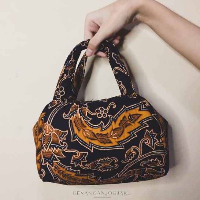 12.12 Brand ENTIK BAG (Uk. S) | Tas Jinjing Batik Mini Handle Bag Murah Tas Mukena Etnik Oleh oleh J