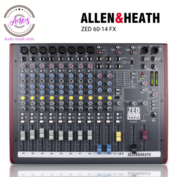 Allen Heath Zed 60-14Fx/Mixer Audio Analog Allen Heath Zed60-14 Fx Ori