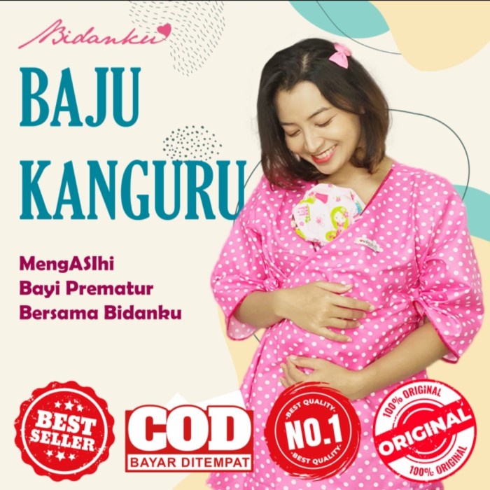BAJU KANGURU BAYI PREMATUR METODE KANGURU