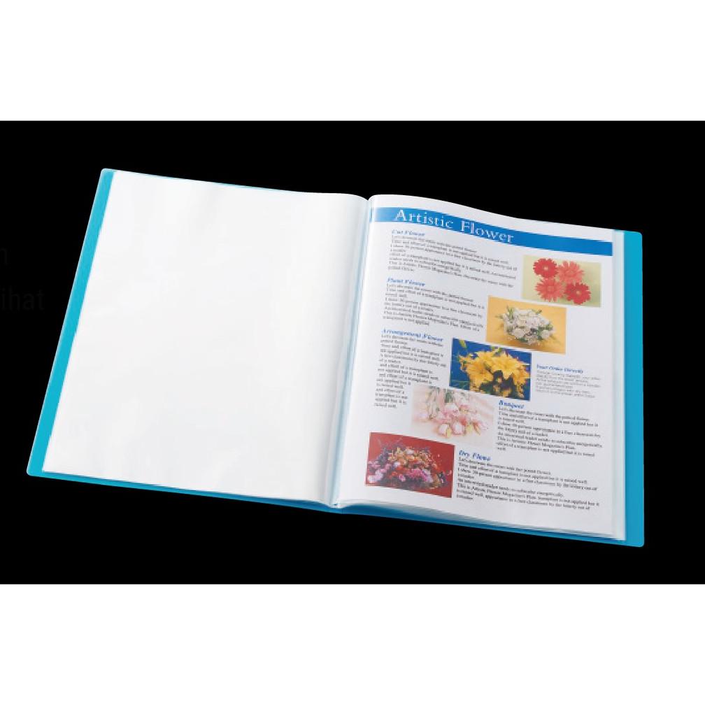 

New! Clear Holder/Display Book A3 King Jim Biru/Hitam/Clear
