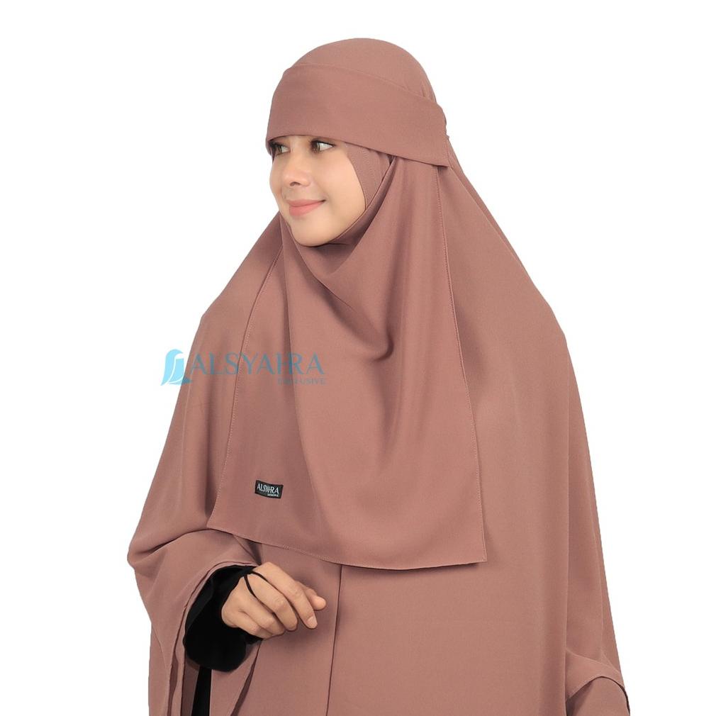 Terbaru - Alsyahra Exclusive Niqab Poni Pulldown Sifon ~