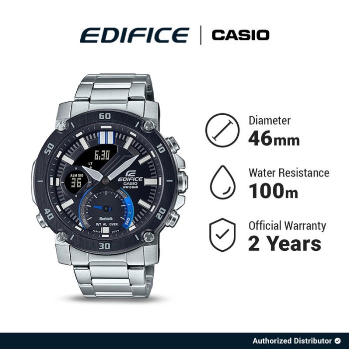 [READY INSTANT] Casio Edifice Jam Tangan Original ECB-20DB-1ADF
