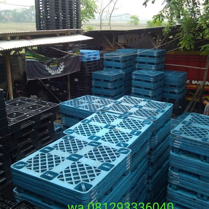 

[J85✔) Palet plastik second 105x105x13cm..!