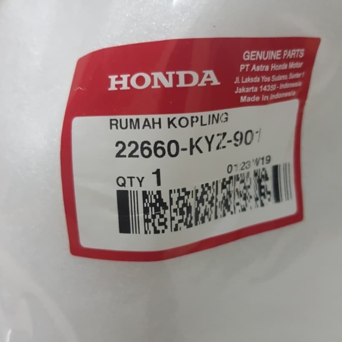 Rumah Kopling Honda Supra X 125 FI - 22660KYZ901 ORIGINAL