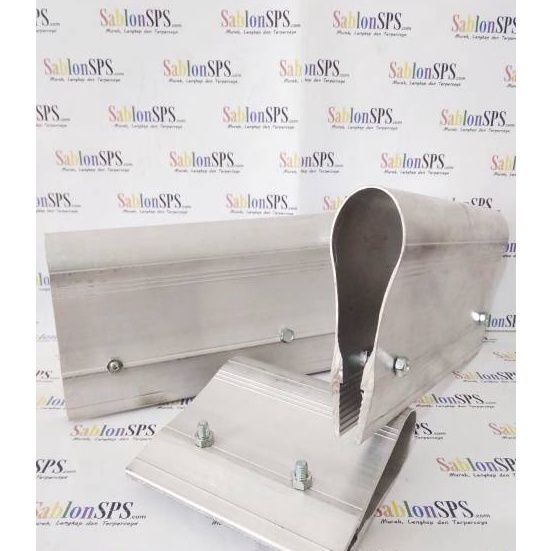 

[F49✪] Gagang Rakel Alumunium Sablon 25 cm Baut Luar..!
