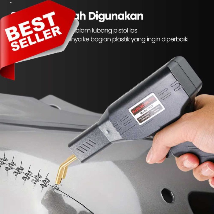 Alat Las Plastik Solder Stapler Body Mobil Motor Bumper Welding Gun