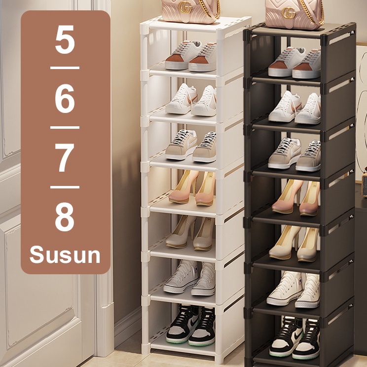 RWMT9804  Rak Sepatu Susun Rak Sepatu Minimalis Tempat Sepatu Rak Sandal Dan Sepatu Lemari Sepatu Ko