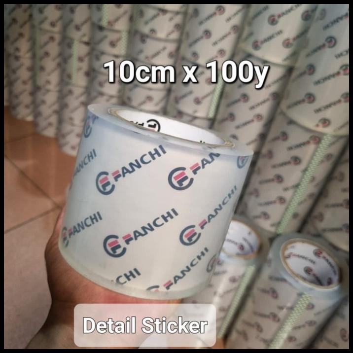 

TERBARU TRANSFER TAPE FILM MASKING TAPE FANCHI LAMINASI STICKER 10CM X 100Y