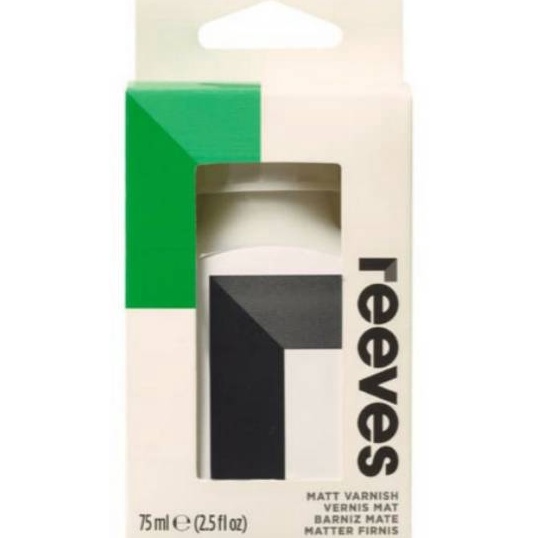 

[R87-◆] Reeves matt/gloss varnish for acrylic/akrilik 75ml✔!