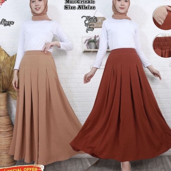 (C6-7☼] Rok rempel lipit lipit premium import