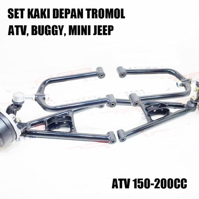 Sayap Arm Kaki Depan ATV Buggy Mini Jeep 150-200cc Tromol