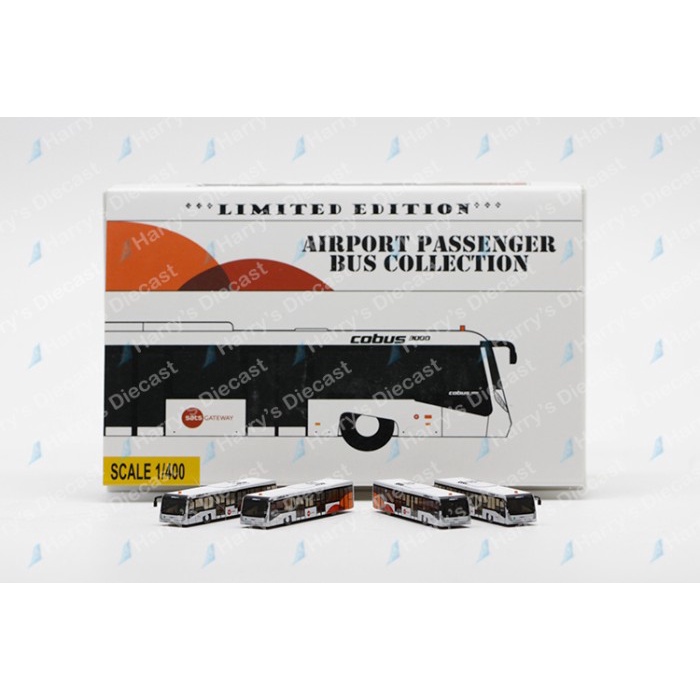 ✅COD 1/400 Gse Airport Bus - Sats By Fantasy Wings Terbatas