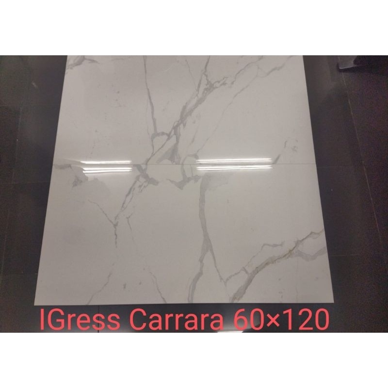 Granit Igress Carara Putih 120*60 Kilap