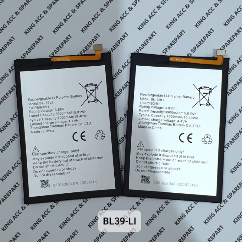 BATERAI BATRE BATERE BATTERY ITEL A56 BL-39LI BL39LI ORIGINAL