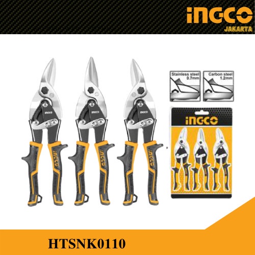 

Gunting Baja Ringan 10"/ Gunting Puring / Gunting Holo Ingco Htsnk0110