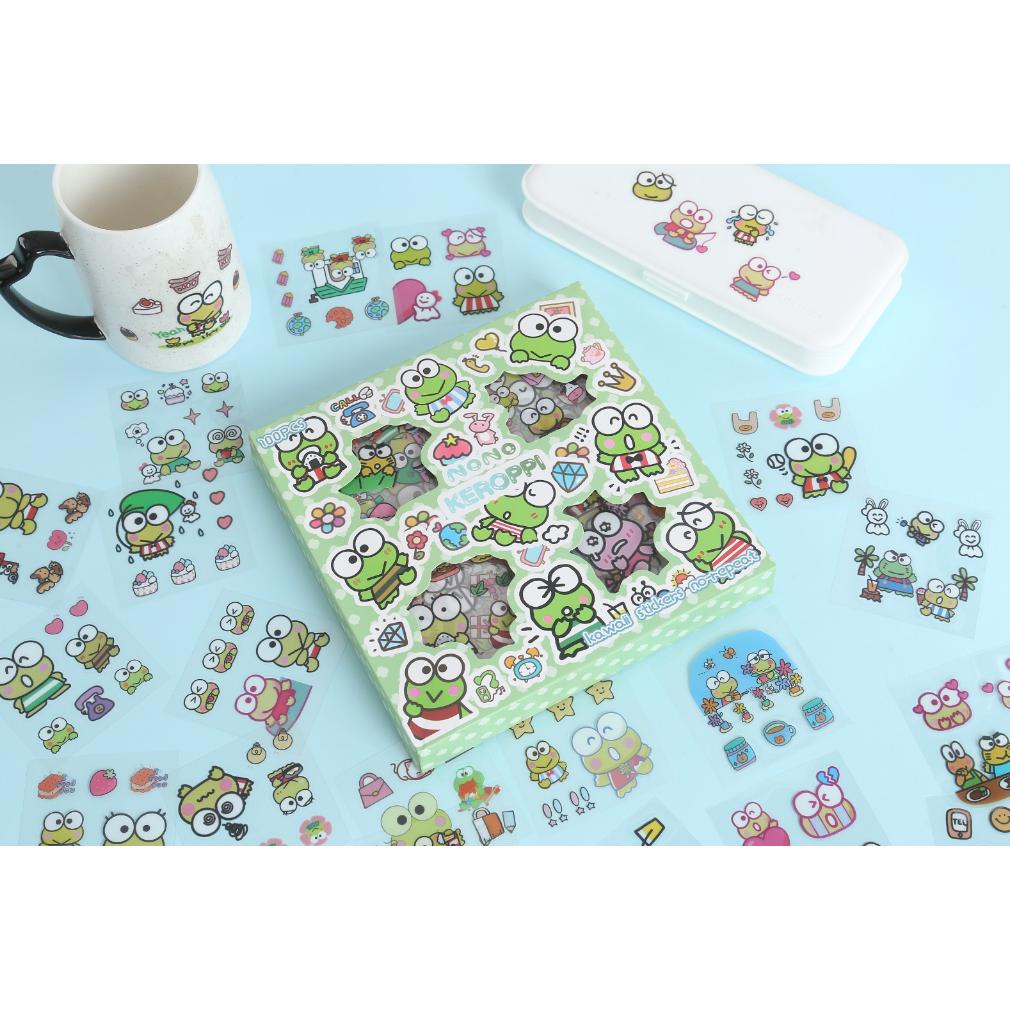 

Stiker Sticker Momo Nono & CICI SUPER MARIO BROS / POKEMON / KERO KEROPI Bisa COD