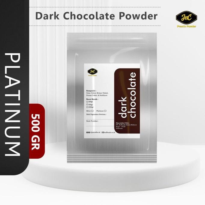 

JnC Dark Chocolate Platinum Powder 500gr
