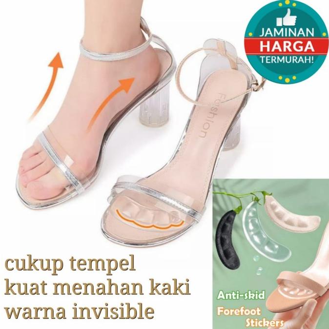 Gel Silicon Bantalan Depan Sepatu Heels Alas Sepatu Pelindung Tumit Terbaru