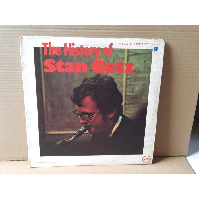 Vinyl - Stan Getz – The History Of Stan Getz - 2LP - Import USA - K01