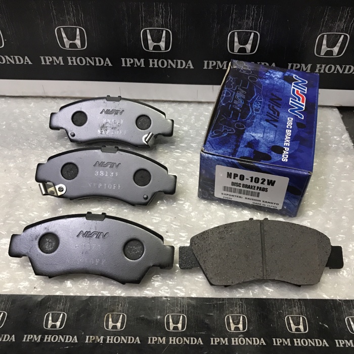 Kampas rem City Jazz 45022 SEL Depan Nissin Brake pad Genio Brio best seller