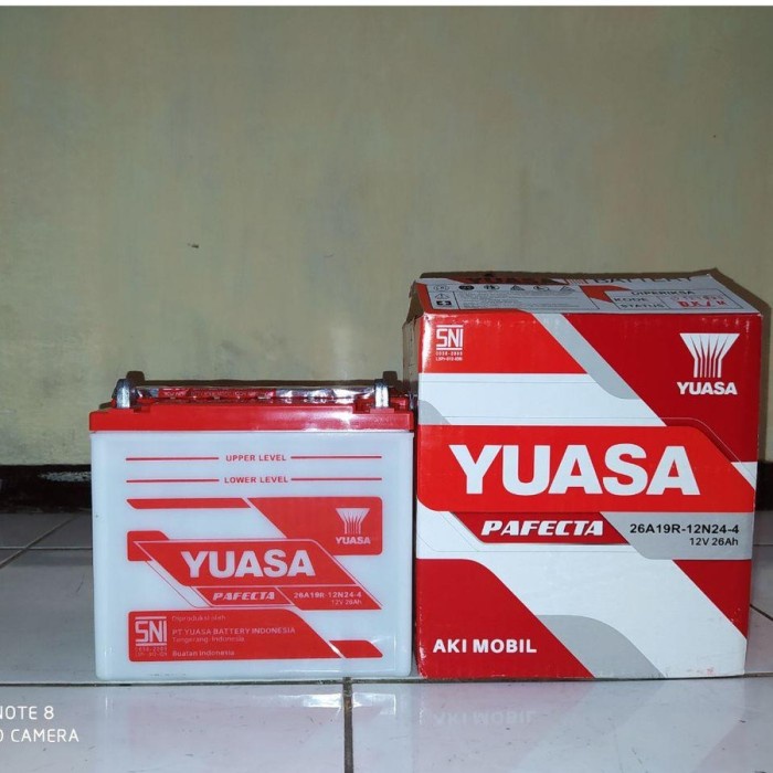 Accu / Aki Basah Yuasa 26A19R-12N24-4 U/ Genset,Daihatsu Hijet 55 star
