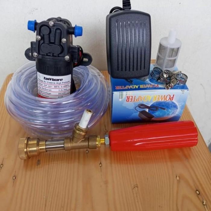 Paket Ekonomis Alat Cuci Motor Mobil Portable / Alat Steam Motor Mobil Premium Original