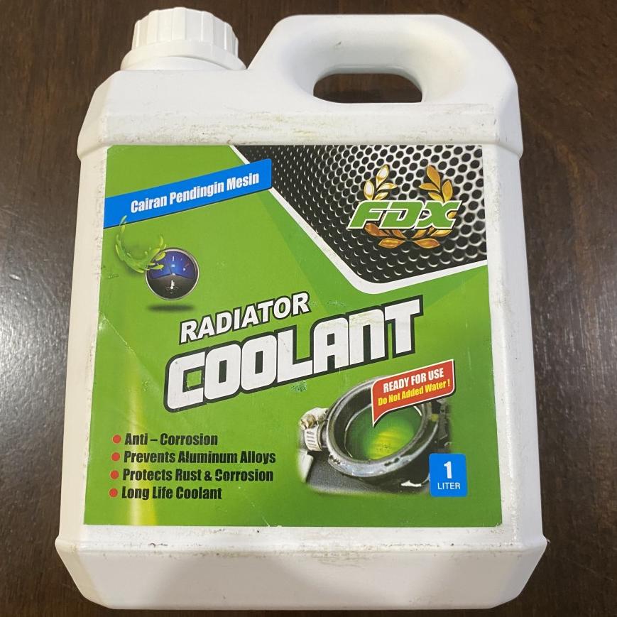 HARGA DISKON [NEW ] FDX Coolant Radiator Cairan Pendingin Mesin 1 Liter Motor Anti Karat Korosi