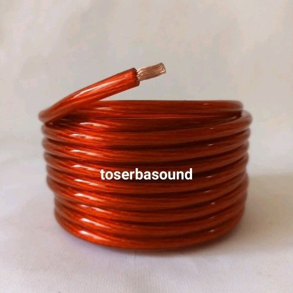 Kabel 8awg Setrum Power Aki (accu) Grounding 8 AWG audio mobil Jual Meteran cey