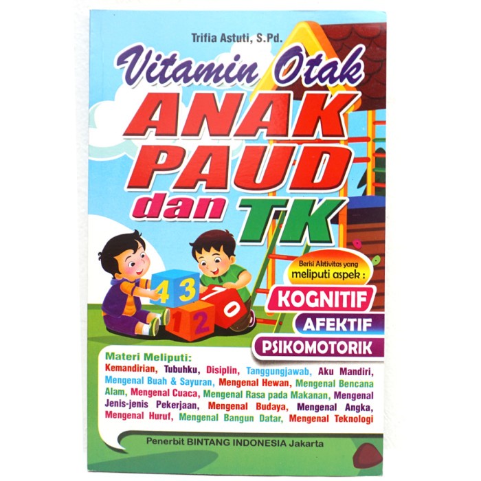 

Buku Aktivitas Anak Full Color - Vitamin OTAK Anak PAUD dan TK