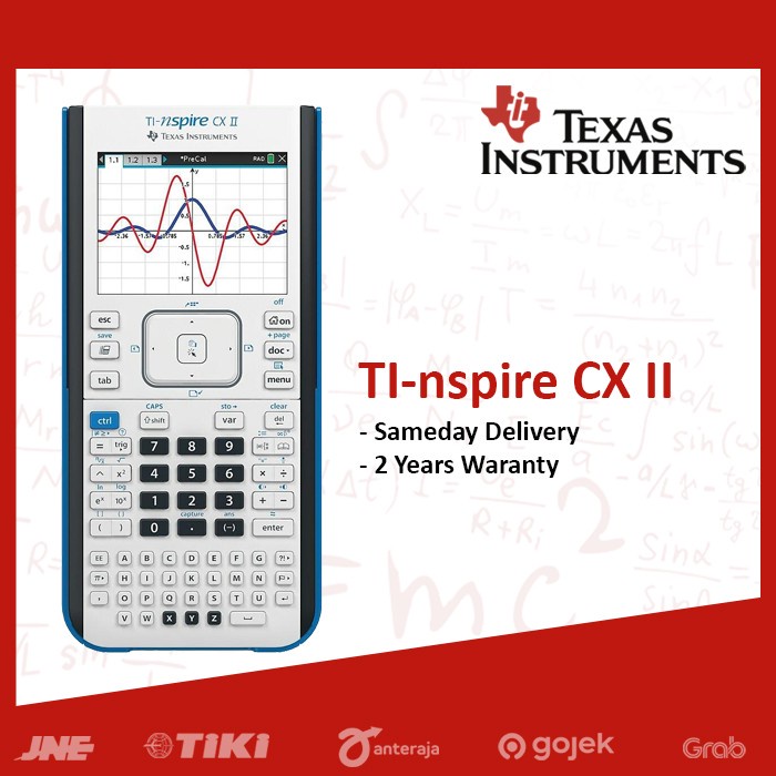 

✨Sale Texas Instruments Ti-Nspire Cx Ii Graphing Calculator Limited