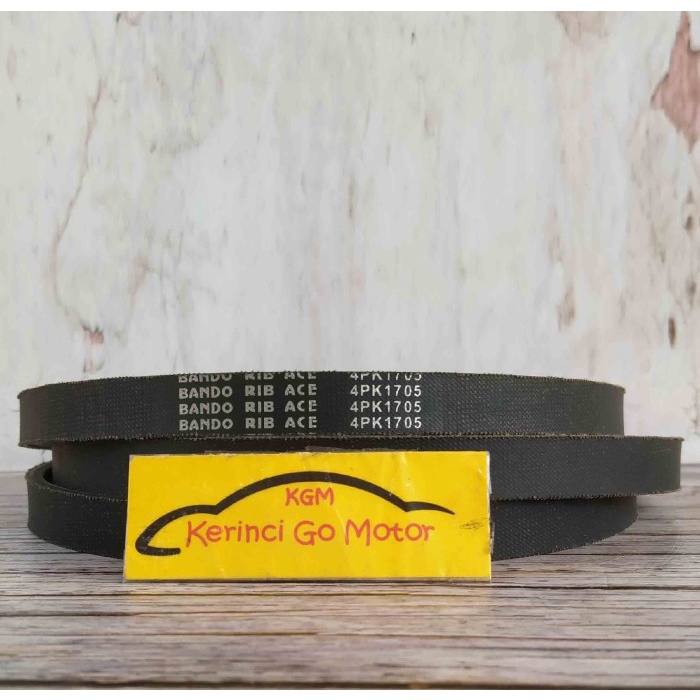 BANDO VAN BELT 4PK 1705 RIB BELT TALI KIPAS 4PK-1705 FAN BELT ALUR BEST DEAL