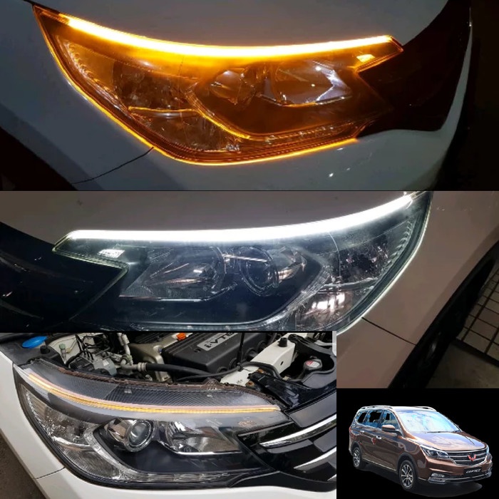 Lampu Runing Turning LED Headlamp sein/LED Alis Headlamp Wuling Cortez terpercaya