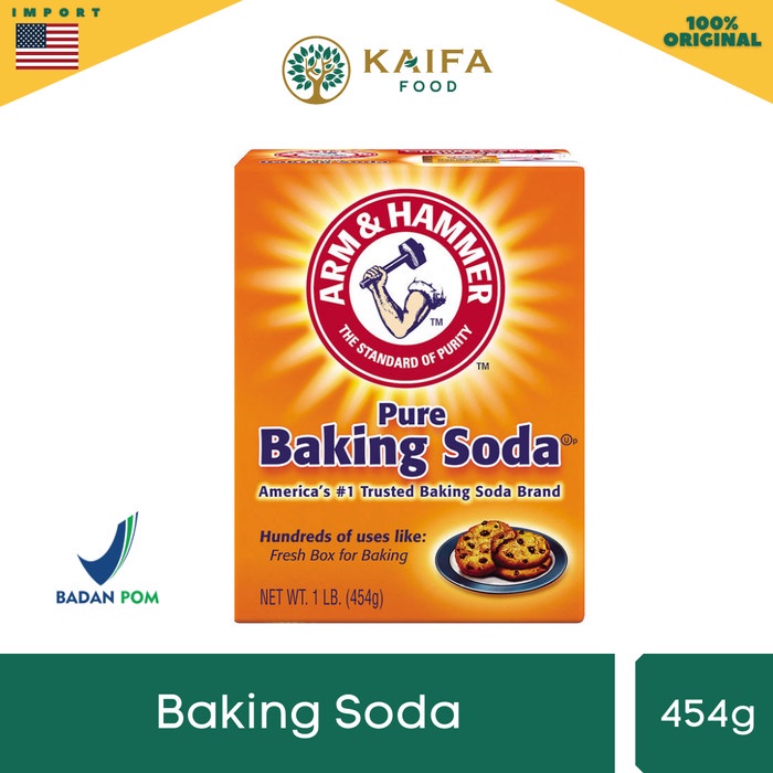 

BAKING SODA MERK Arm & Hammer Baking Soda 454gr