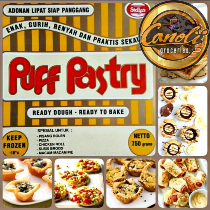 

Stella Puff Pastry 750 gram