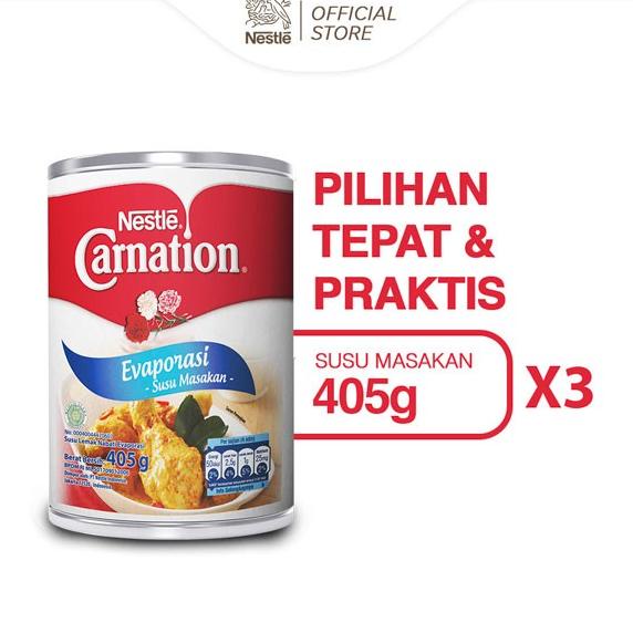 

NESTLE Carnation Susu Masakan Evaporasi 405g - 3pcs