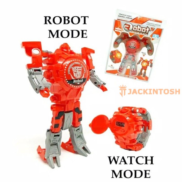 TERMURAH TERMURAH Jam Tangan Anak Robot Transformers Mode Robot /JAM TANGAN ANAK/JAM TANGAN