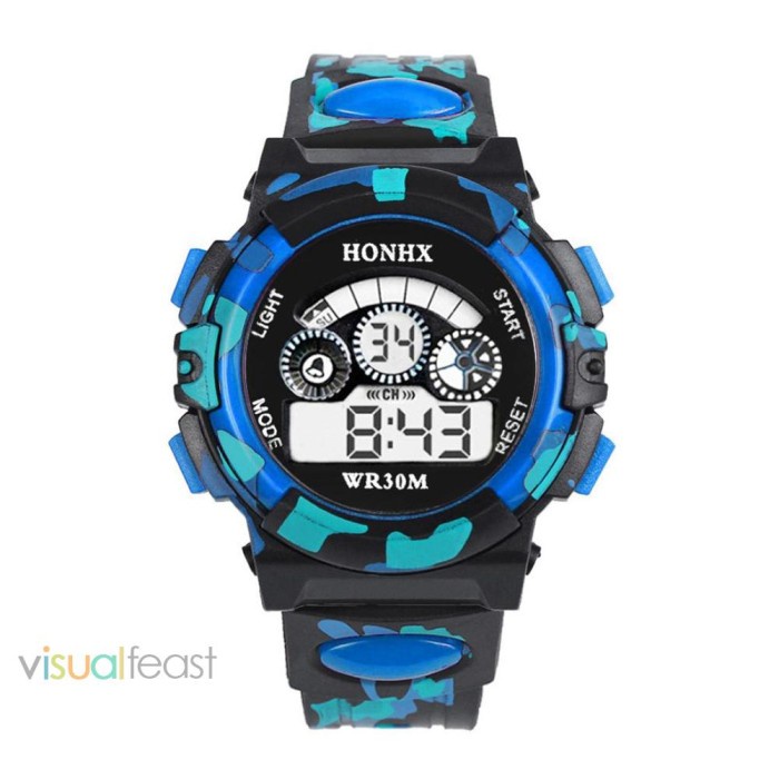 TERLARIS Jam Tangan Sport Elektronik Anti Air untuk Anak Laki-Laki /JAM TANGAN ANAK/JAM TANGAN