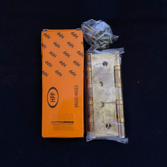 Engsel Jendela ukuran 4 inch / Engsel Pintu 4" / Engsel HPP 4" Putih