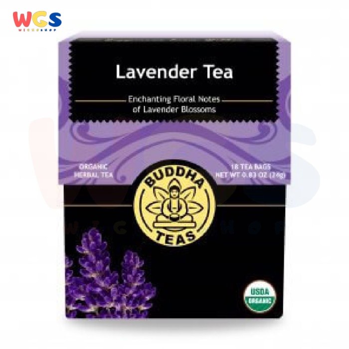 

Buddha Teas Organic Lavender Tea Relax in a Field 18s x 1.33g