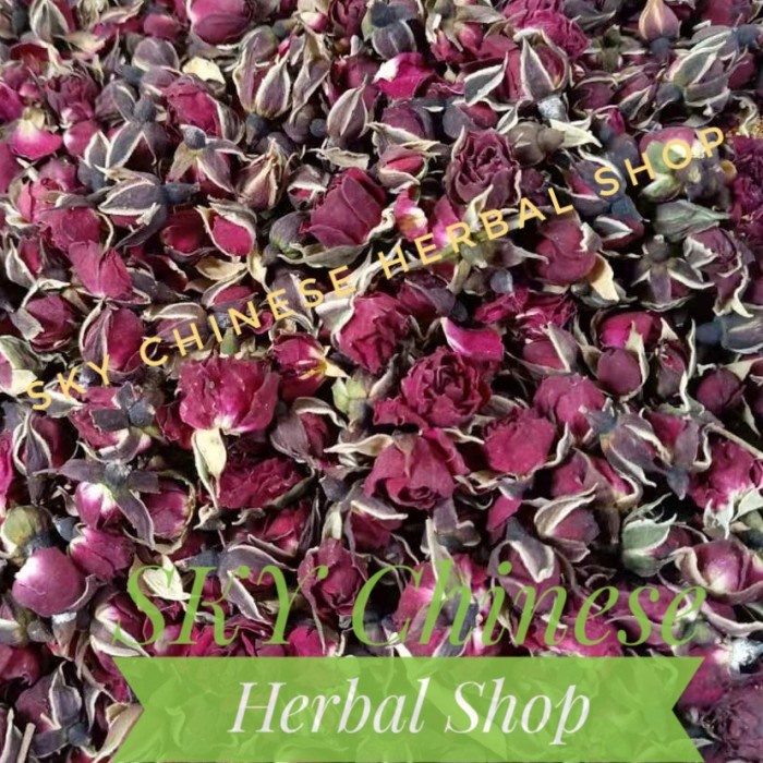 

(500 GRAM) GOLDEN Rose Buds Tea / Teh Bunga Mawar Organic Premium