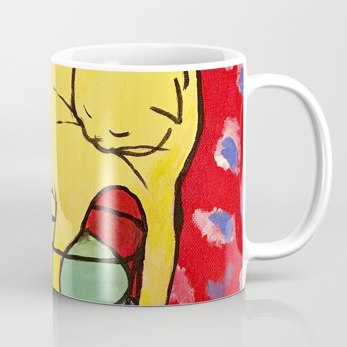 Kucing dengan Ikan Merah- Mug Kopi Henri Matisse