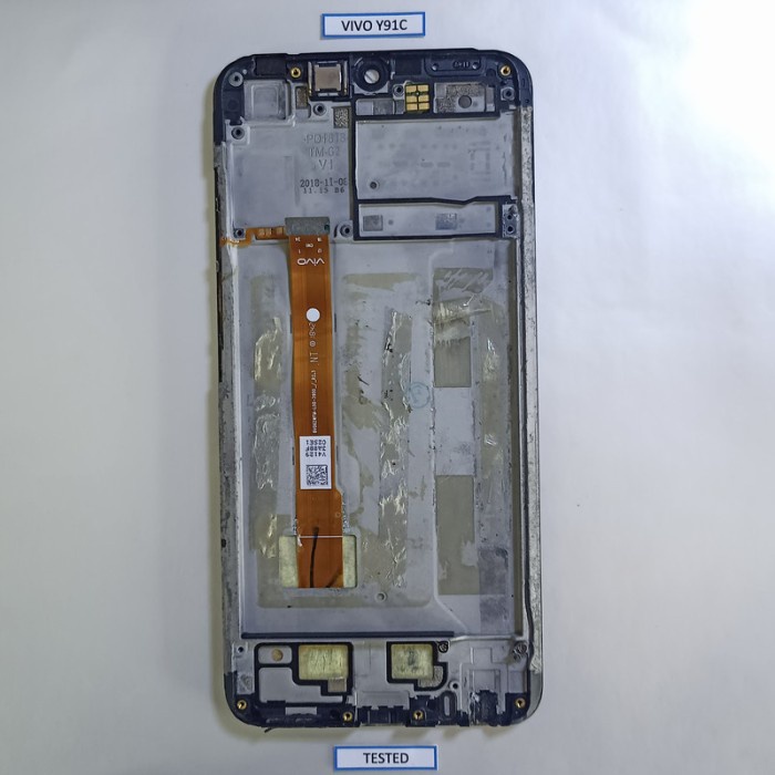 Frame Papan LCD Vivo Y91C Original Copotan