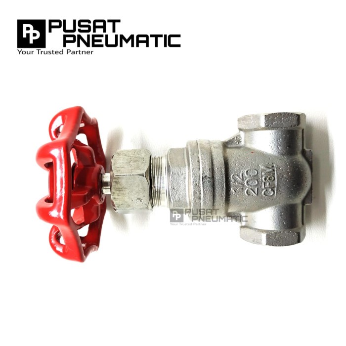 1/2" Gate Valve Stainless Steel 316 Drat 1/2 Inch