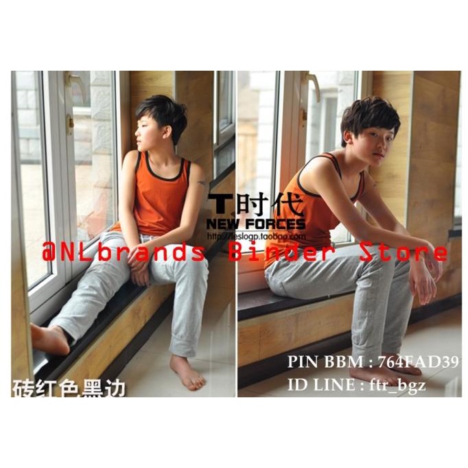 

Breast Binder for Tomboy "Tomboy Time" - ORANGE LIST BLACK